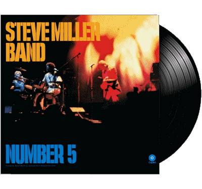 Number 5 - 1970-Number 5 - 1970 Steve Miller Band Rock USA Musique Multi Média 