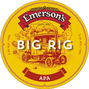 Big Rig-Big Rig Emerson's Nouvelle Zélande Bières Boissons 