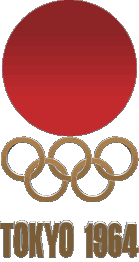 1964-1964 Logo Storia Olimpiadi Sportivo 