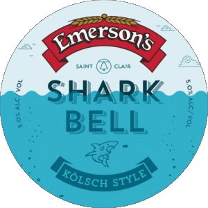 Shark Bell-Shark Bell Emerson's New Zealand Beers Drinks 