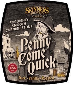 Penny Come Quick-Penny Come Quick Skinner's UK Bier Getränke 