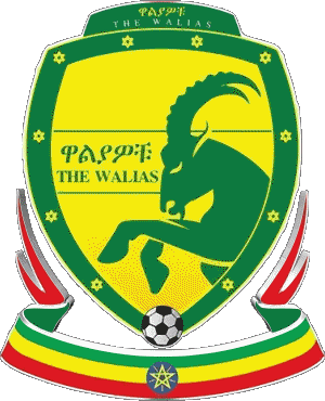 Logo-Logo Etiopia Africa Calcio Squadra nazionale  -  Federazione Sportivo 