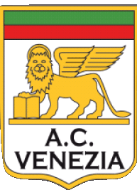 1990-1990 Venezia FC Italie FootBall Club Europe Logo Sports 
