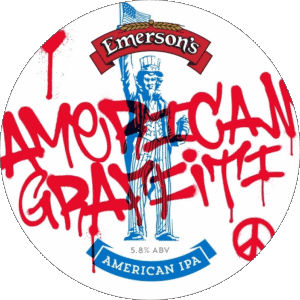 American Graffiti-American Graffiti Emerson's Neuseeland Bier Getränke 