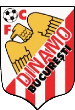 1990-1990 Fotbal Club Dinamo Bucarest Romania Calcio  Club Europa Logo Sportivo 