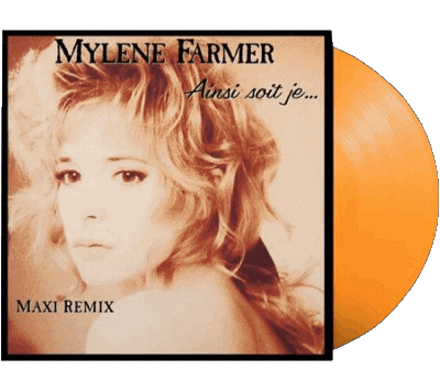 Maxi 45t Ainsi soit je ...-Maxi 45t Ainsi soit je ... Mylene Farmer Francia Música Multimedia 