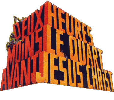 Jean Yanne-Jean Yanne Deux heures moins le quart avant Jésus-Christ Coluche Cinéma - France Multi Média 
