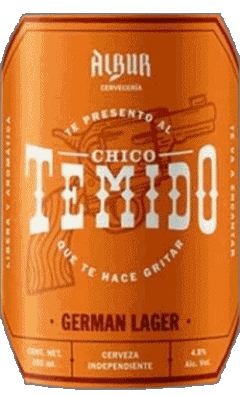 Chico Temido-Chico Temido Albur Mexiko Bier Getränke 