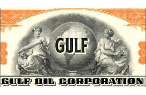 1920-1920 Gulf Combustibles - Aceites Transporte 