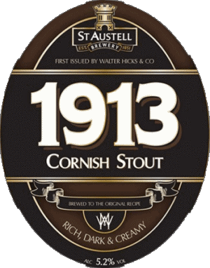 1913-1913 St Austell Royaume Uni Bières Boissons 