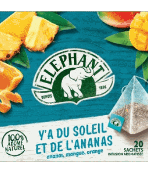 Y a du soleil et de l&#039;ananas-Y a du soleil et de l&#039;ananas Eléphant Tea - Infusions Drinks 
