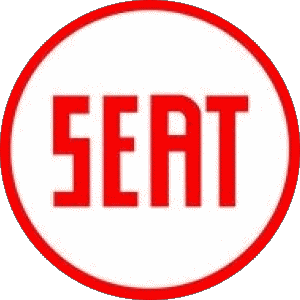 1968-1968 Logo Seat Voitures Transports 