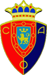 1991-1991 Osasuna CA Spagna Calcio  Club Europa Logo Sportivo 