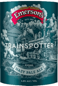 Trainspotter-Trainspotter Emerson's New Zealand Beers Drinks 