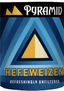 Hefeweizen-Hefeweizen Pyramid USA Beers Drinks 