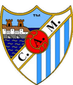 1987-1987 Malaga Spain Soccer Club Europa Logo Sports 