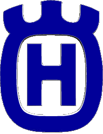 1990-1990 logo Husqvarna MOTOCICLETAS Transporte 