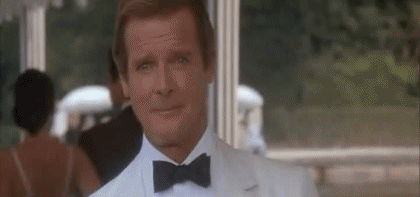 Roger Moore-Roger Moore Dangereusement Votre James Bond 007 Cinéma International Multi Média 