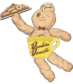 1956-1956 Dunkin Donuts Fast Food - Restaurant - Pizza Food 