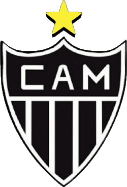 1970-1970 Clube Atlético Mineiro Brazil Soccer Club America Logo Sports 