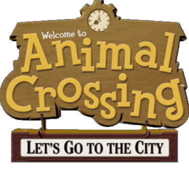 Let&#039;s go to the city-Let&#039;s go to the city Logo - Icônes Animals Crossing Jeux Vidéo Multi Média 