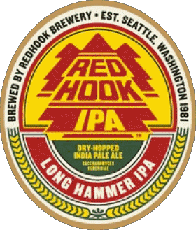 Long Hammer IPA-Long Hammer IPA Red Hook USA Beers Drinks 
