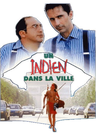 Arielle Dombasle-Arielle Dombasle Un Indien dans la ville Thierry Lhermitte Filme Frankreich Multimedia 