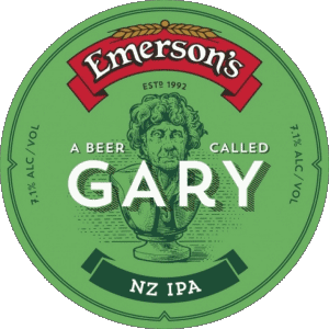 Gary-Gary Emerson's Nouvelle Zélande Bières Boissons 