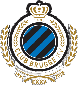 Logo-Logo FC Brugge Belgien Fußballvereine Europa Logo Sport 