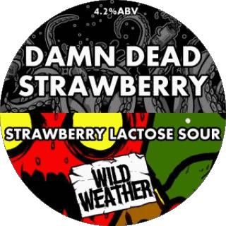 Damn Dead Stawberry-Damn Dead Stawberry Wild Weather UK Cervezas Bebidas 