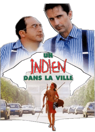 Patrick Timsit-Patrick Timsit Un Indien dans la ville Thierry Lhermitte Filme Frankreich Multimedia 