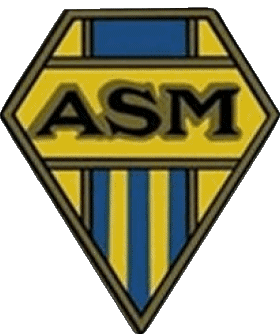 1930 - 1970-1930 - 1970 Clermont Auvergne ASM Francia Rugby - Clubes - Logotipo Deportes 
