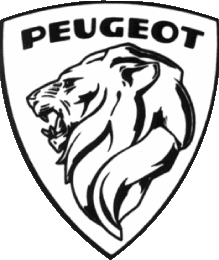 1960-1960 Logo Peugeot Coche Transporte 