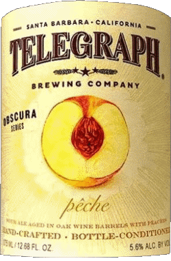 Pêche-Pêche Telegraph Brewing USA Bier Getränke 