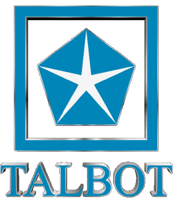 1962 - 1977-1962 - 1977 Logo Talbot Cars - Old Transport 