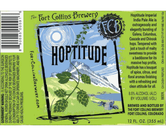 Hoptitude-Hoptitude FCB - Fort Collins Brewery USA Birre Bevande 