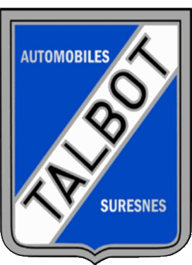 1954 - 1958-1954 - 1958 Logo Talbot Voitures - Anciennes Transports 