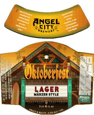Oktoberfest-Oktoberfest Angel City Brewery USA Beers Drinks 