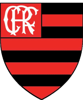 1912-1912 Regatas do Flamengo Brazil Soccer Club America Logo Sports 