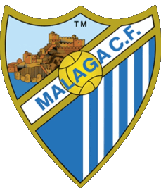 2003-2003 Malaga Spain Soccer Club Europa Logo Sports 