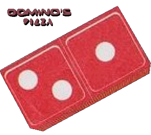1965-1965 Domino's Pizza Comida Rápida - Restaurante - Pizza Comida 