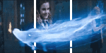 Harry Potter, Hermione Granger-Humor -  Fun 3d Effekte 3D - Linien - Bänder 