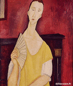 Amedeo MODIGLIANI-Humour - Fun Morphing - Ressemblance Peintures divers confinement covid  art recréations Getty challenge 2 