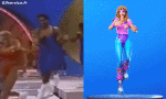 Work it out-Multi Media Video Games Fortnite Dance Duo Work it out