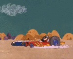 Multimedia Cartoni animati TV Film Wacky Races Motors Race Video GIF - 04 