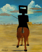Sidney Nolan’s - Ned Kelly-Humor -  Fun Morphing - Look Like Various painting containment covid art recreations getty challenge 
