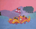 Multi Média Dessins Animés TV Cinéma Les Fous du volant Motors Race Video GIF - 10 