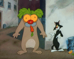 Multimedia Cartoons TV Filme Tex Avery Ventriloquist Cat 