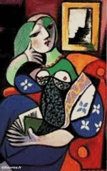Humour - Fun Morphing - Ressemblance Artistes peintre confinement covid  art recréations Getty challenge - Pablo Picasso 