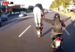 Umorismo -  Fun Trasporti Moto Strada - Fail 